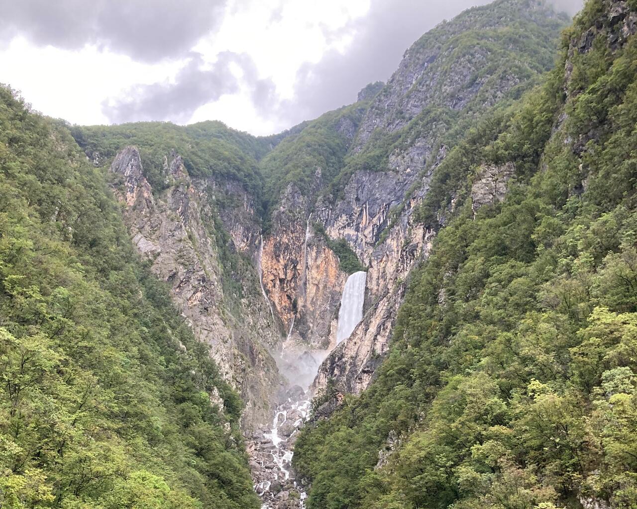 Boka Waterfall, Slovenia